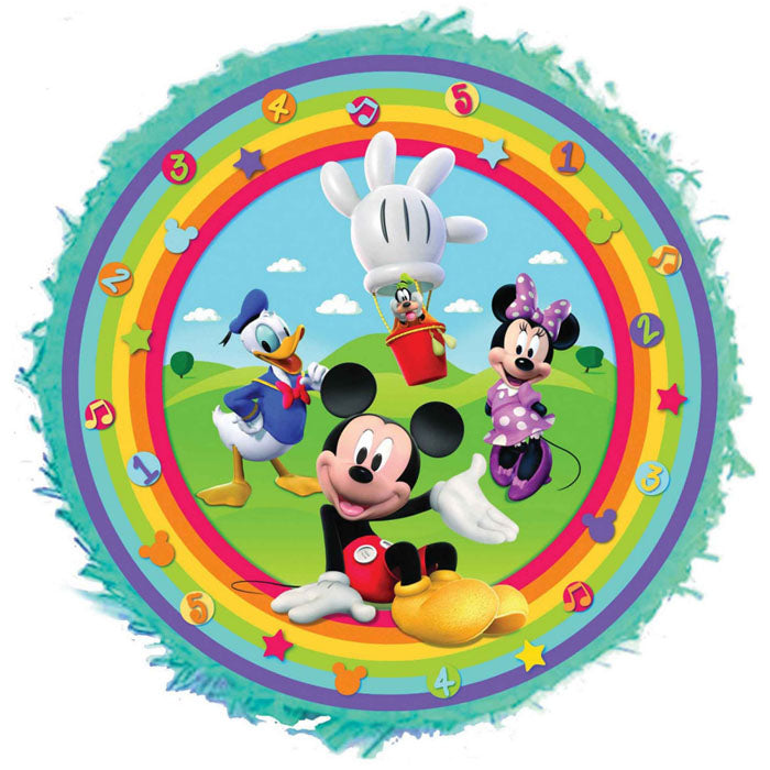 Mickey Mouse Clubhouse Pinata - Disney Party Supplies for Kids Birthday, Halloween & Christmas Celebrations - Perfect for Pinata Games & Candy Fillers