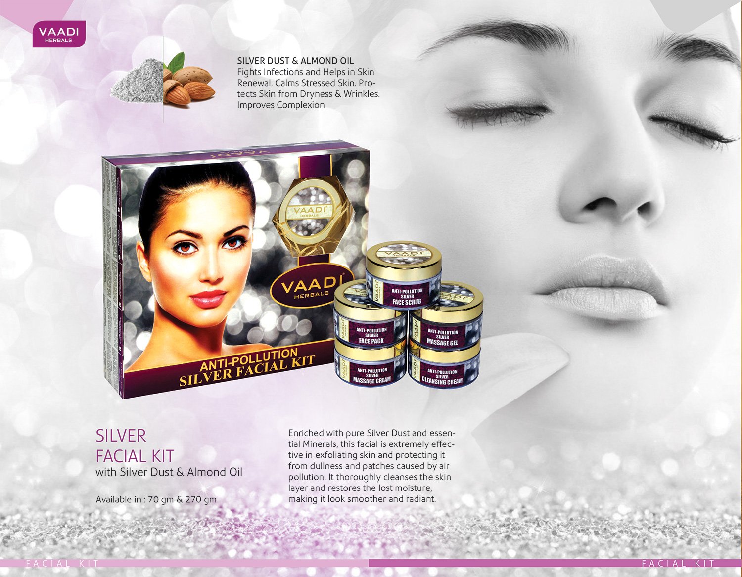 Vaadi Herbals Foot Cream with Clove Oil & Sandalwood - 500g Moisturizing Foot Care for Dry, Cracked Heels - Perfect for Pedicures, Spa Treatments & Daily Foot Hydration
