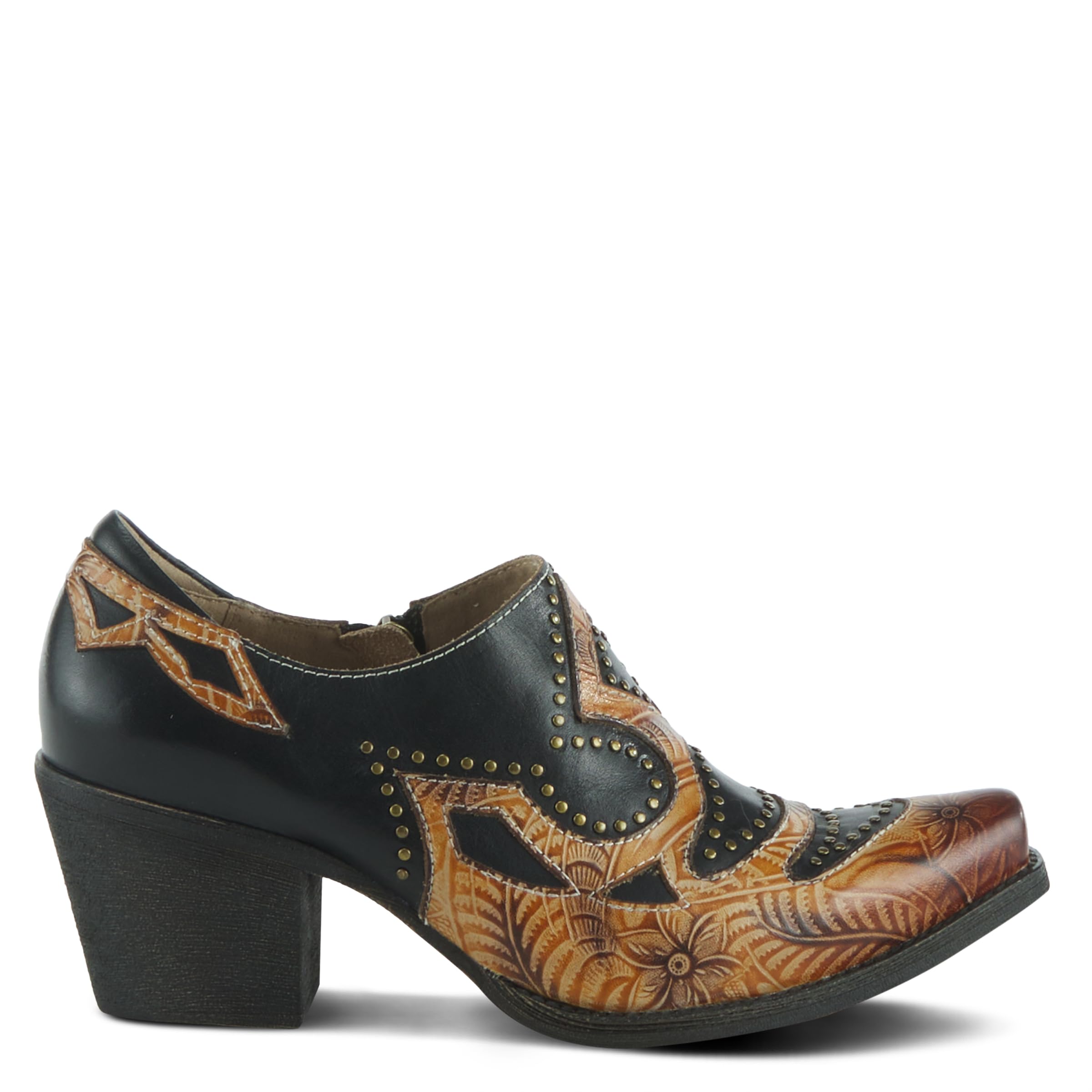 Spring Step L'Artiste Women's Zappa Shootie - Comfortable Ankle Boots for Women | Fashion Chelsea Booties with Side Zipper | Perfect for Office, Casual Outfits & Fall/Winter Wear