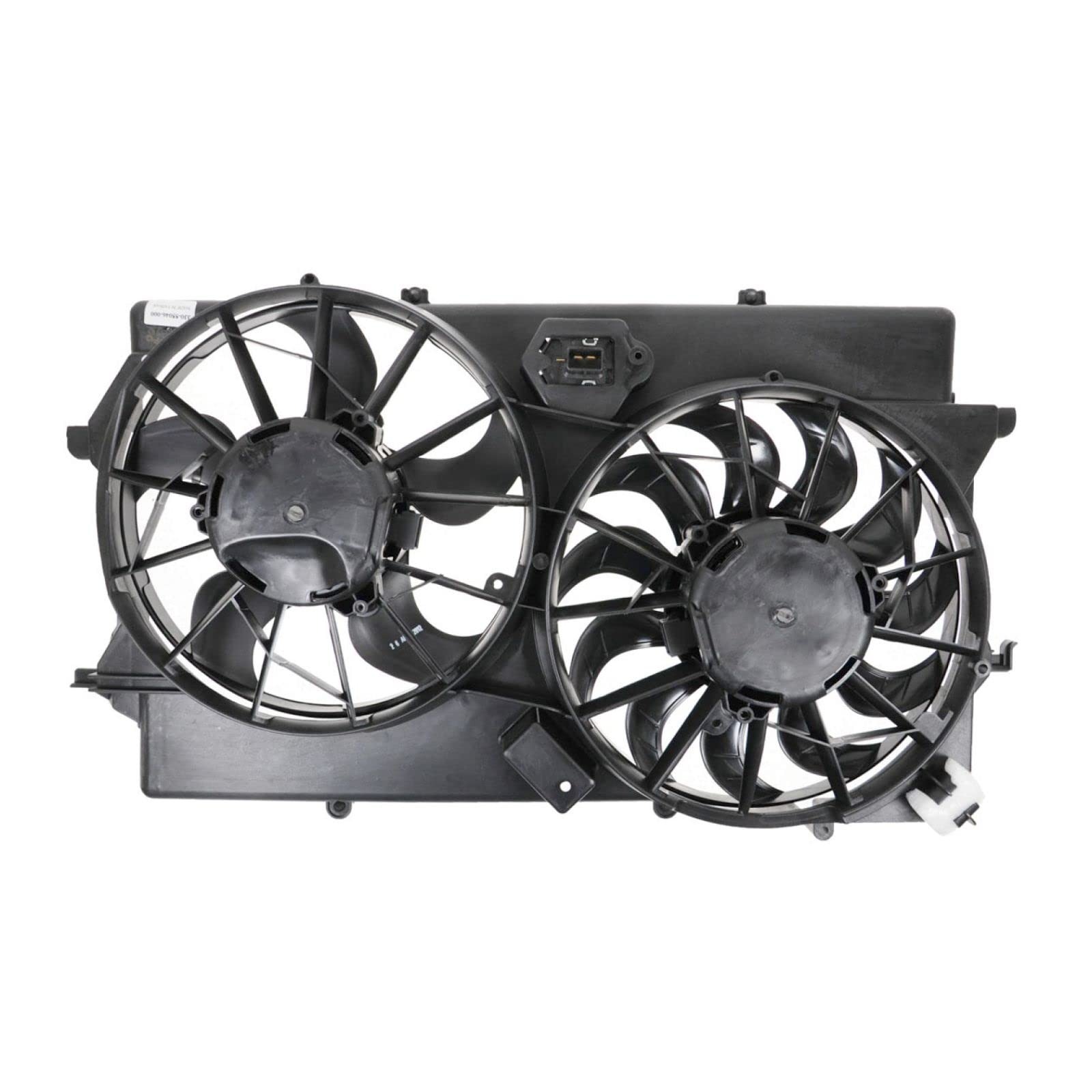 Dual Cooling Fan Assembly for 2005-2007 Ford Focus FO3115156 - High Performance Radiator Cooling Fan Replacement - Perfect for Engine Overheating Prevention & Summer Driving