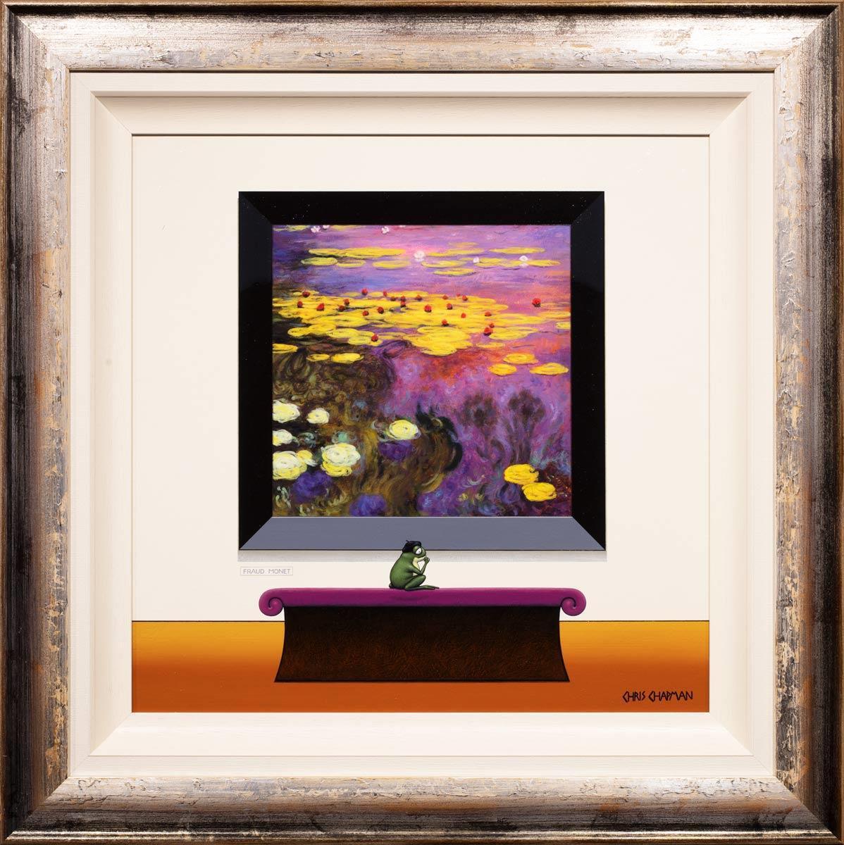 Funny Existential Crisis Frog Art Print - Unique Home & Office Decor for Animal Lovers - Perfect Gift for Philosophy Enthusiasts