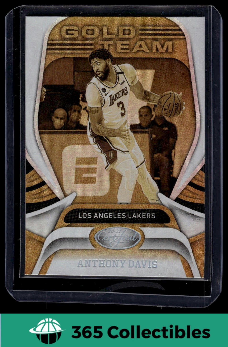 2020-21 Panini Certified Anthony Davis #2 Basketball Card - Los Angeles Lakers NBA Collectible - Perfect for Sports Memorabilia Collections & Fan Gifts