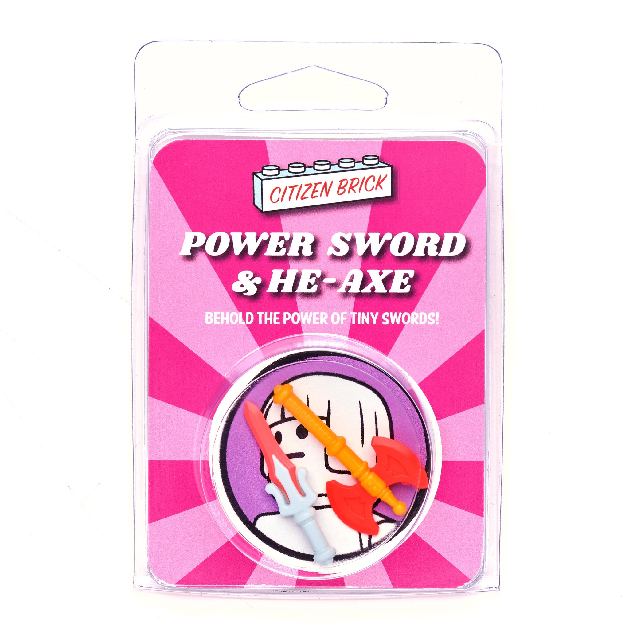 Power Sword & Heavy Axe Set - Durable Fantasy Weapons for Cosplay, LARP, and Collectors - Perfect for Halloween, Themed Parties, and Medieval Reenactments