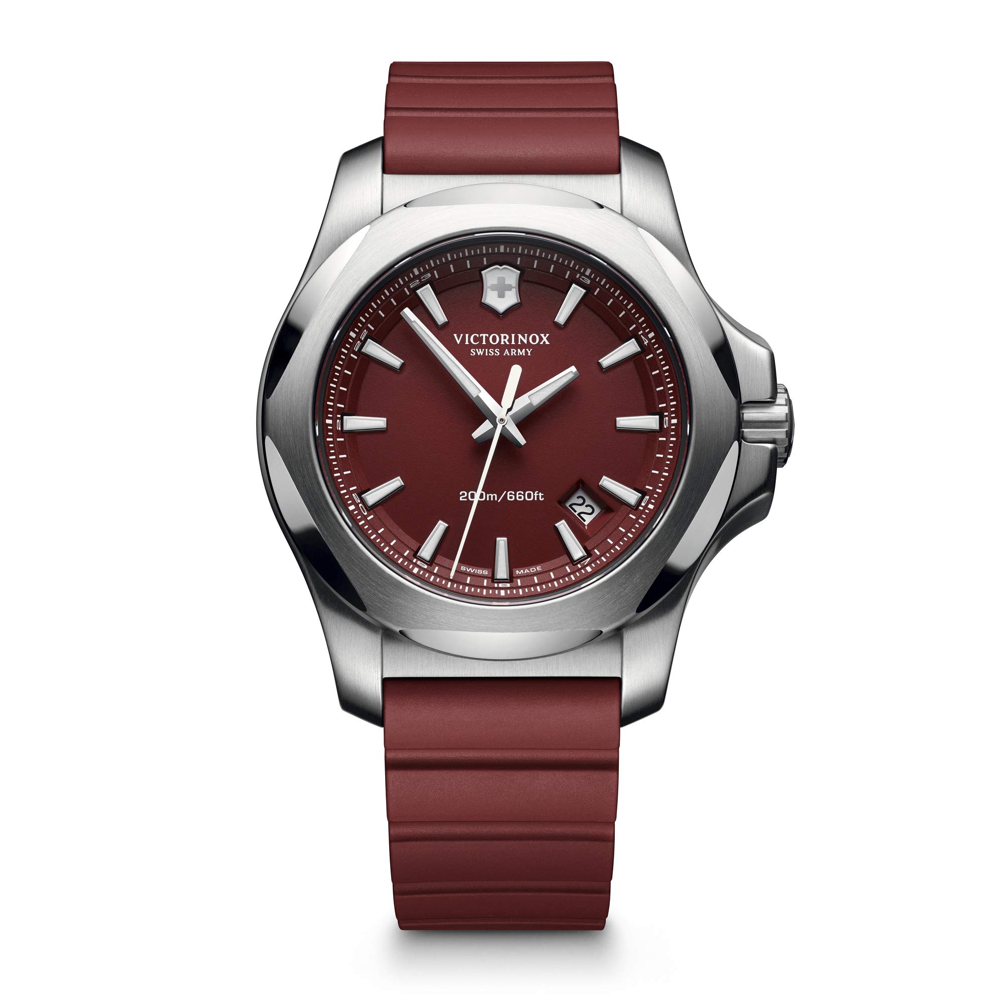 Victorinox I.N.O.X. Swiss Army Watch - Durable Stainless Steel Timepiece for Men | Water Resistant & Shockproof | Perfect for Outdoor Adventures, Hiking & Everyday Wear