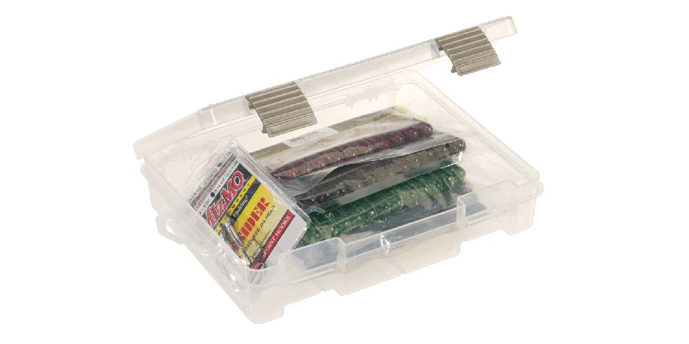Plano Prolatch 3700 Half Size Open Compartment Stowaway Box - Perfect for Fishing Tackle, Craft Supplies & Small Parts Storage