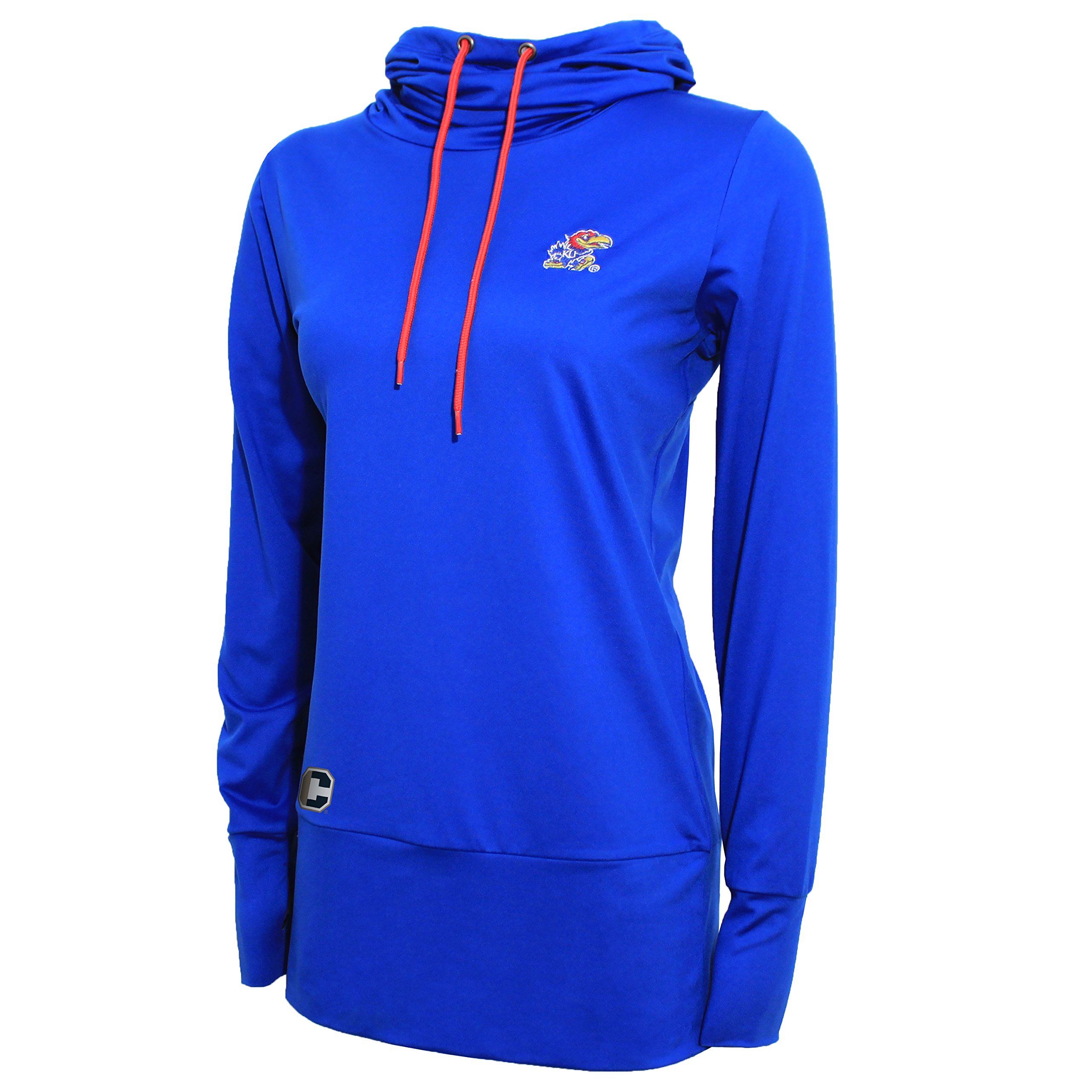 NCAA Women's Crable Funnel Neck Drawstring Pullover Sweatshirt - Comfortable Casual Wear for College Sports Fans & Campus Life