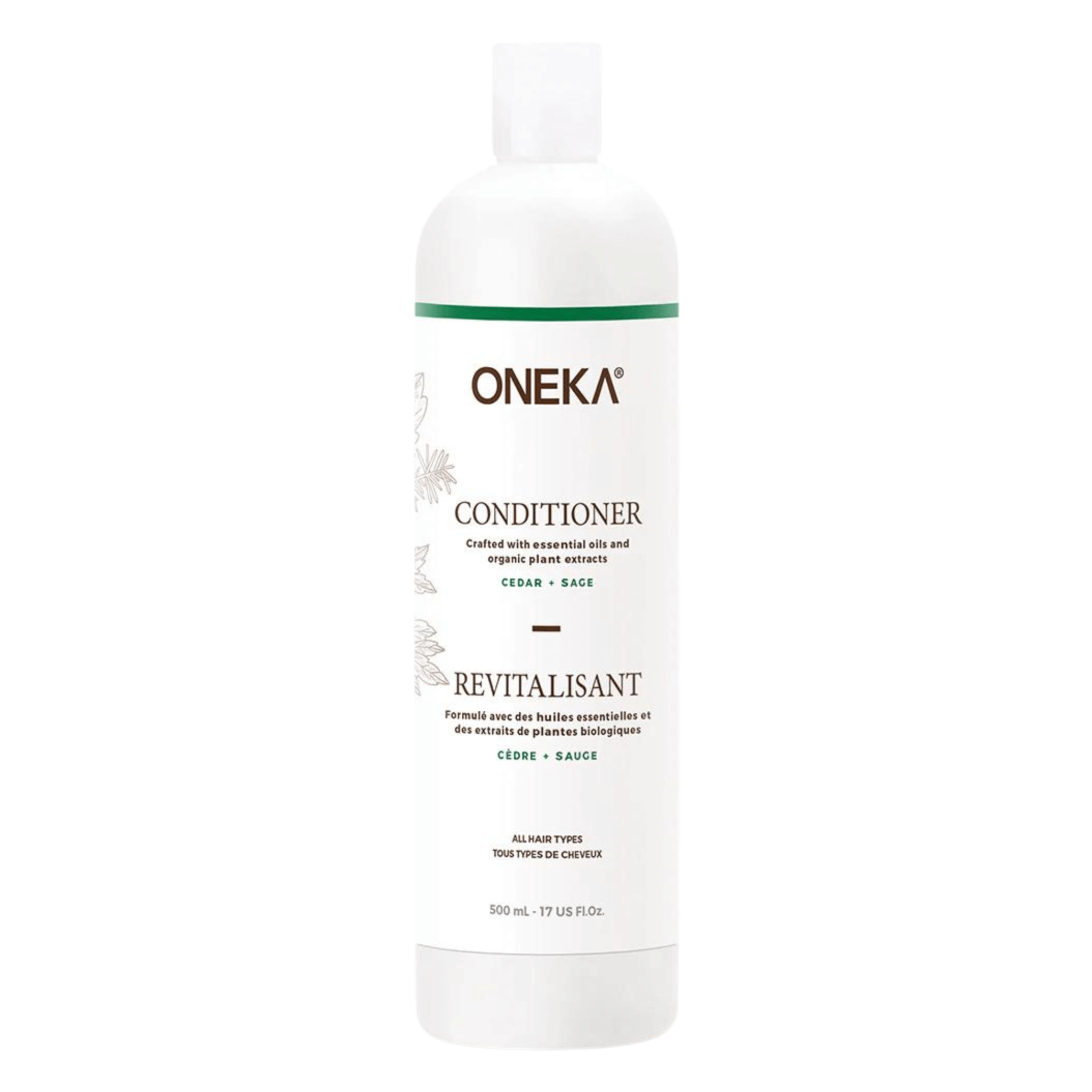 Cedar & Sage Hair Conditioner for Dry & Damaged Hair - Natural Moisturizing & Repairing Treatment for Smooth & Shiny Hair | Perfect for Daily Use, Salon-Quality Results at Home