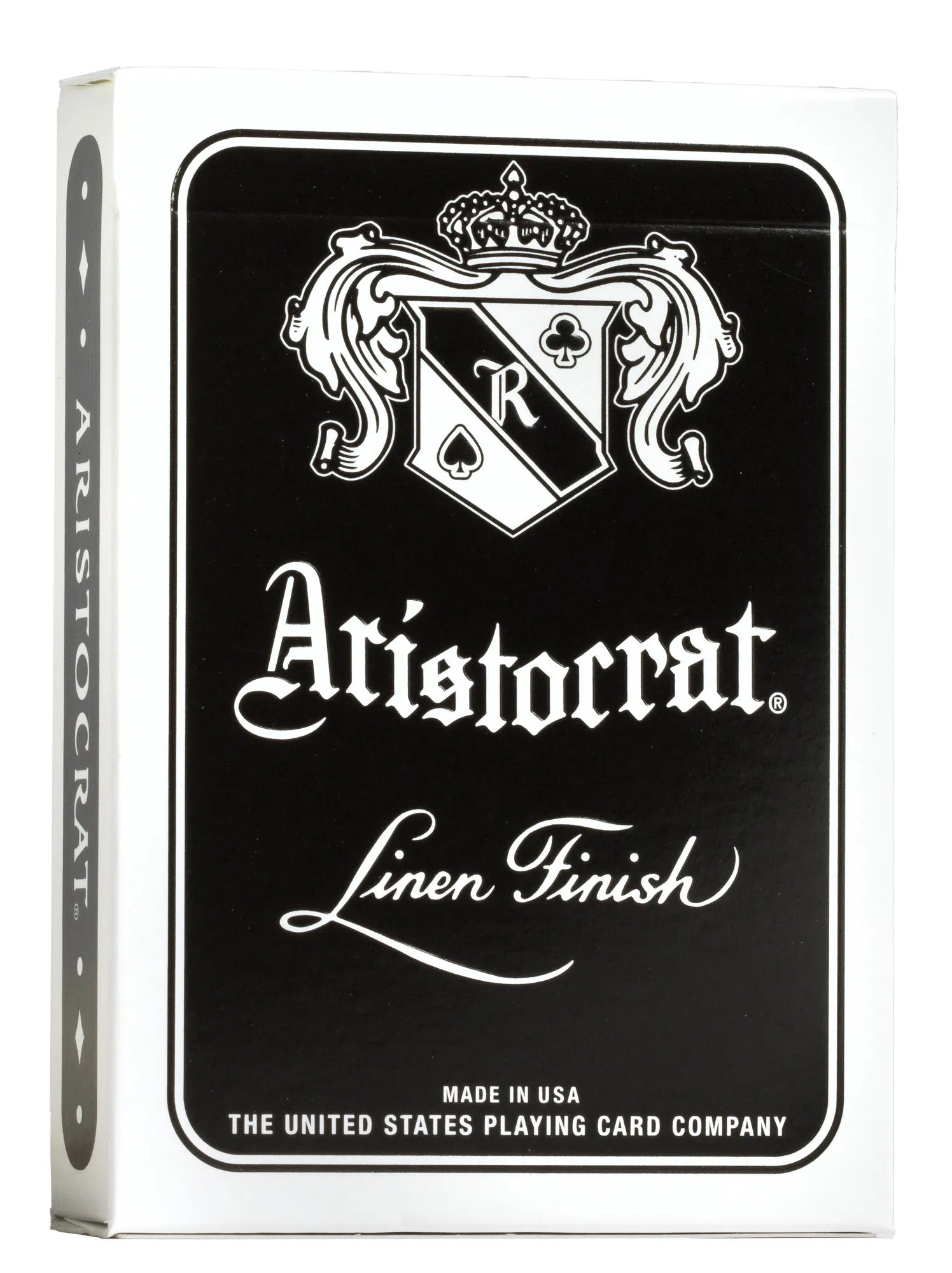 Premium Aristocrat Black Signature Edition Playing Cards - Luxury Casino Style for Poker, Blackjack & Magic Tricks | Perfect for Game Nights & Professional Play