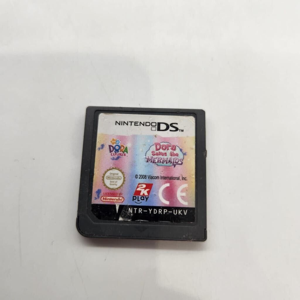 Dora The Explorer: Dora Saves The Mermaids - Nintendo DS Game Cartridge - Fun Adventure Game for Kids, Perfect for Travel & Family Game Night
