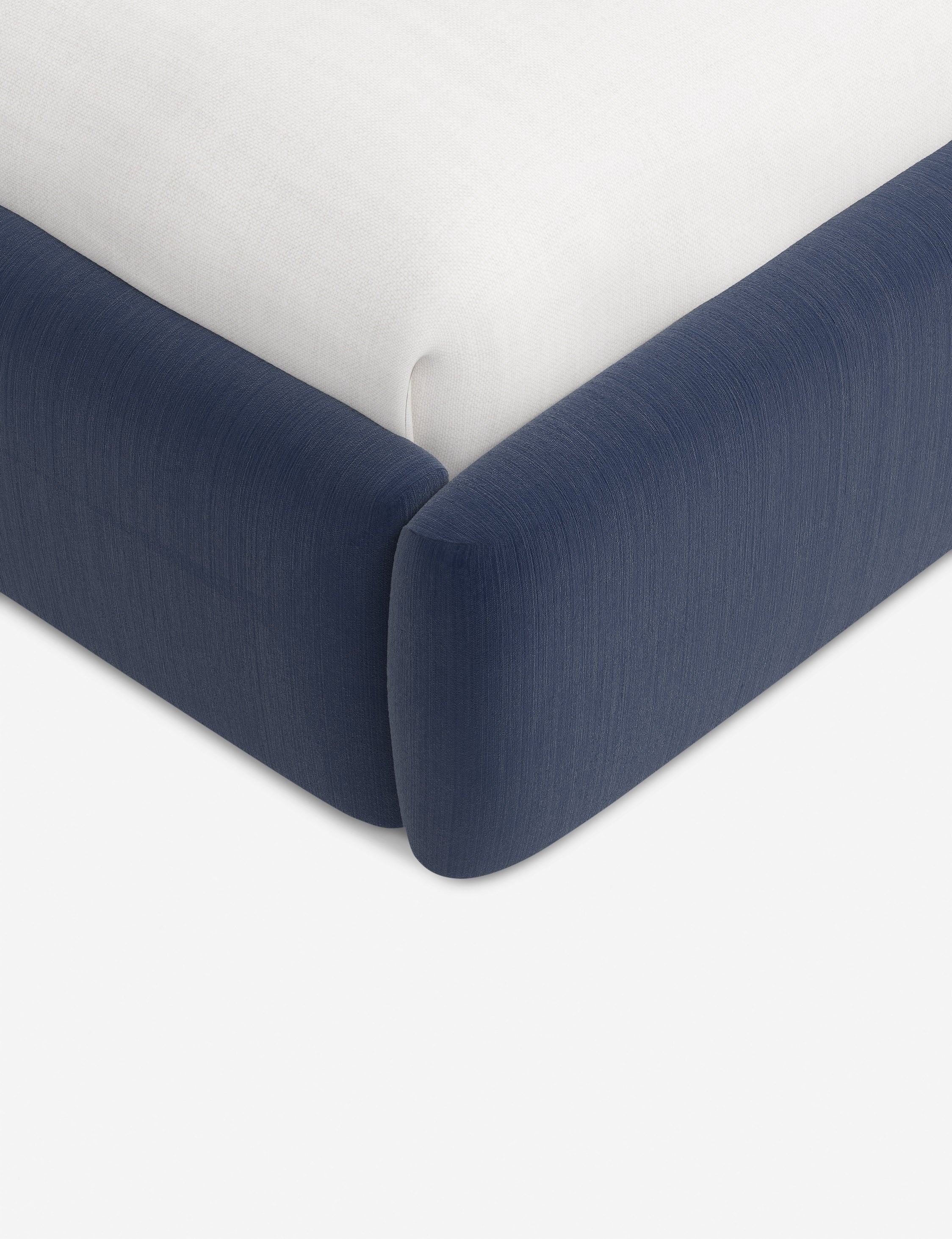 Courtet Platform Bed Frame - Modern Minimalist Wooden Bed with Storage - Perfect for Small Bedrooms, Guest Rooms & Studio Apartments