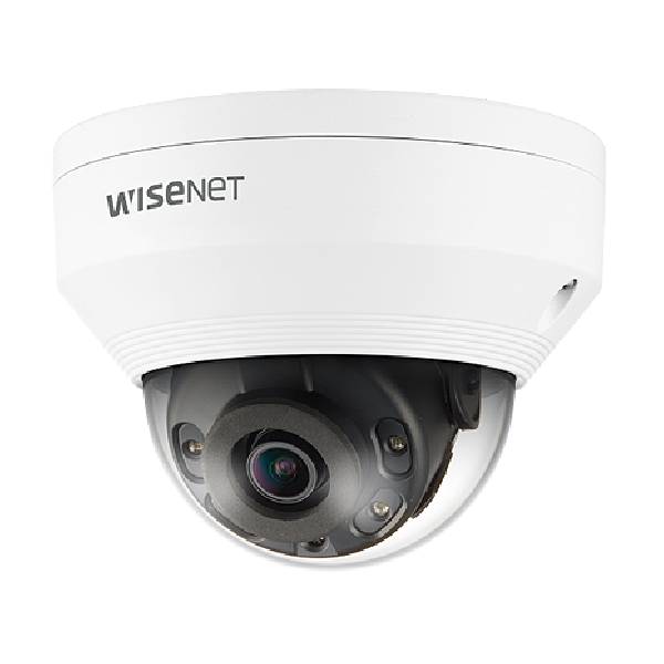 Samsung Wisenet 5MP Dome Security Camera HV-QNV-8020R - Indoor/Outdoor Surveillance, Night Vision, Motion Detection for Home & Business Security