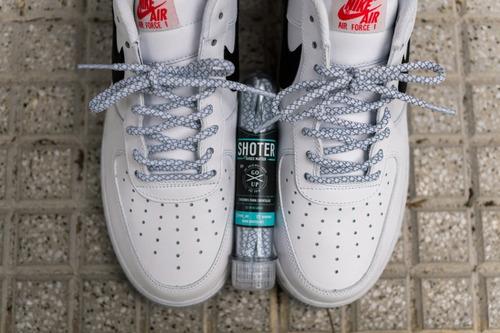 Reflective Flat White Shoelaces - High Visibility for Running, Walking & Night Safety