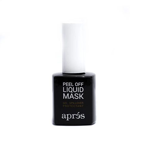 Apres Peel Off Liquid Mask 15ml - Hydrating Nail Treatment for Gel & Acrylic Nails - Perfect for Manicures, Nail Art & Salon Use