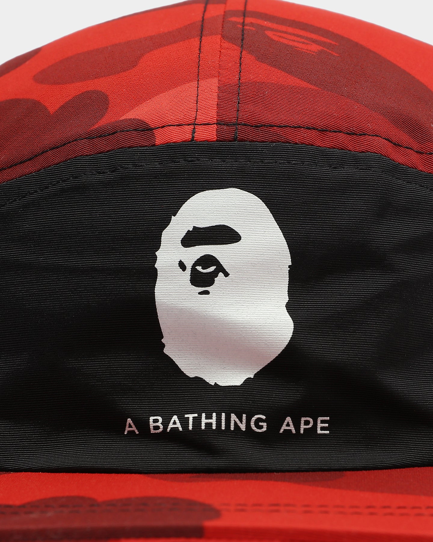 BAPE® 1st Color Block RC Hat - Red | Stylish Streetwear Accessory for Urban Fashion & Casual Outfits