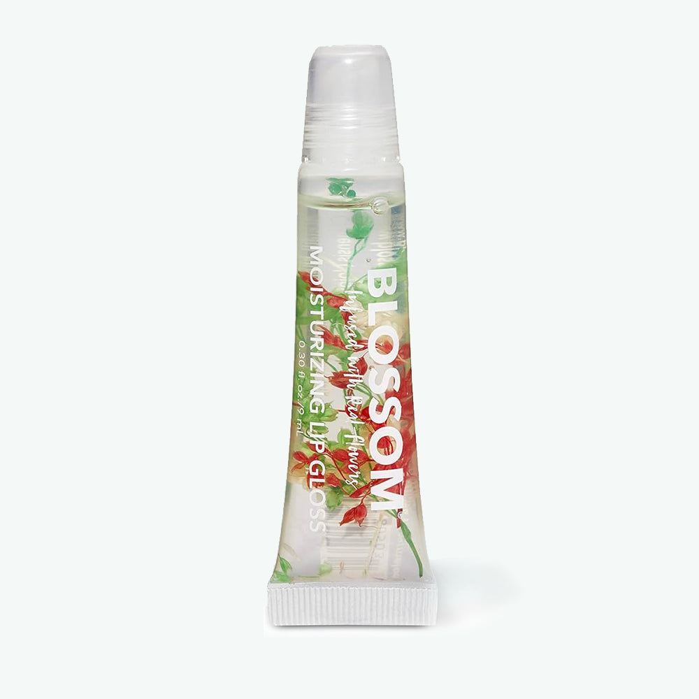 Blossom Moisturizing Lip Gloss - Color Changing Lip Balm Mini Roll On (3 Pack) for Hydration & Natural Tint | Perfect for Daily Use, Date Night & On-The-Go Touch Ups