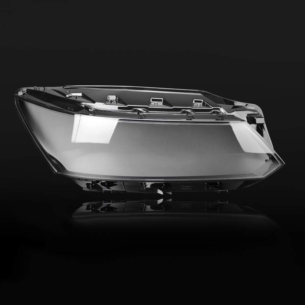VW Passat 2016-2018 Headlight Cover Replacement - OEM Style Clear Lens Headlamp Shell (Pair) - Perfect for Night Driving & Foggy Conditions