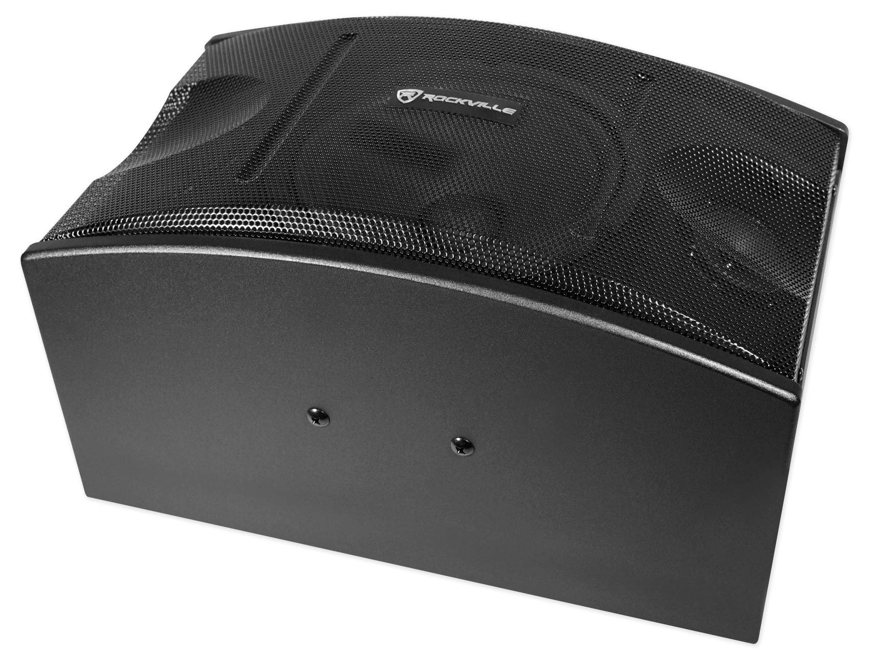 Rockville KPS10 10-Inch 3-Way 1200W MDF Professional Karaoke Speakers with Tripod Stands - Perfect for Home Parties, DJ Events & Live Performances