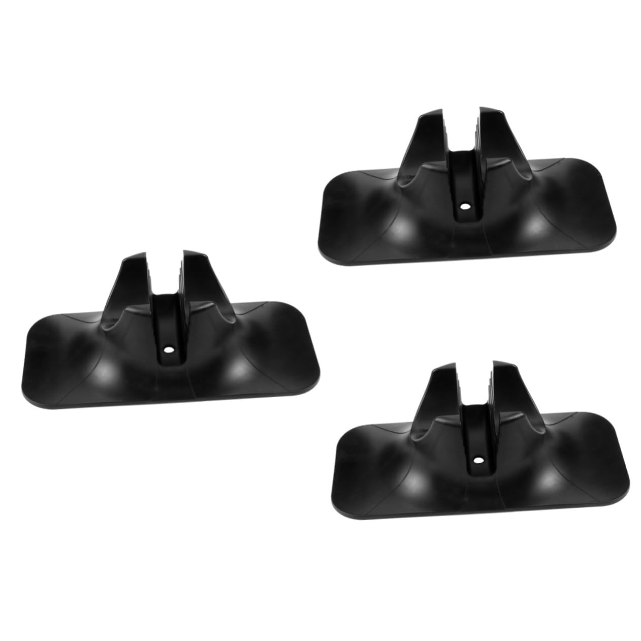 BRIGHTFUFU 3-Pack Motorized Scooter Parking Stand - Heavy Duty ABS Scooter Wheel Holder for Electric Bikes & Kick Scooters - Perfect for Home, Garage & Public Parking Spaces