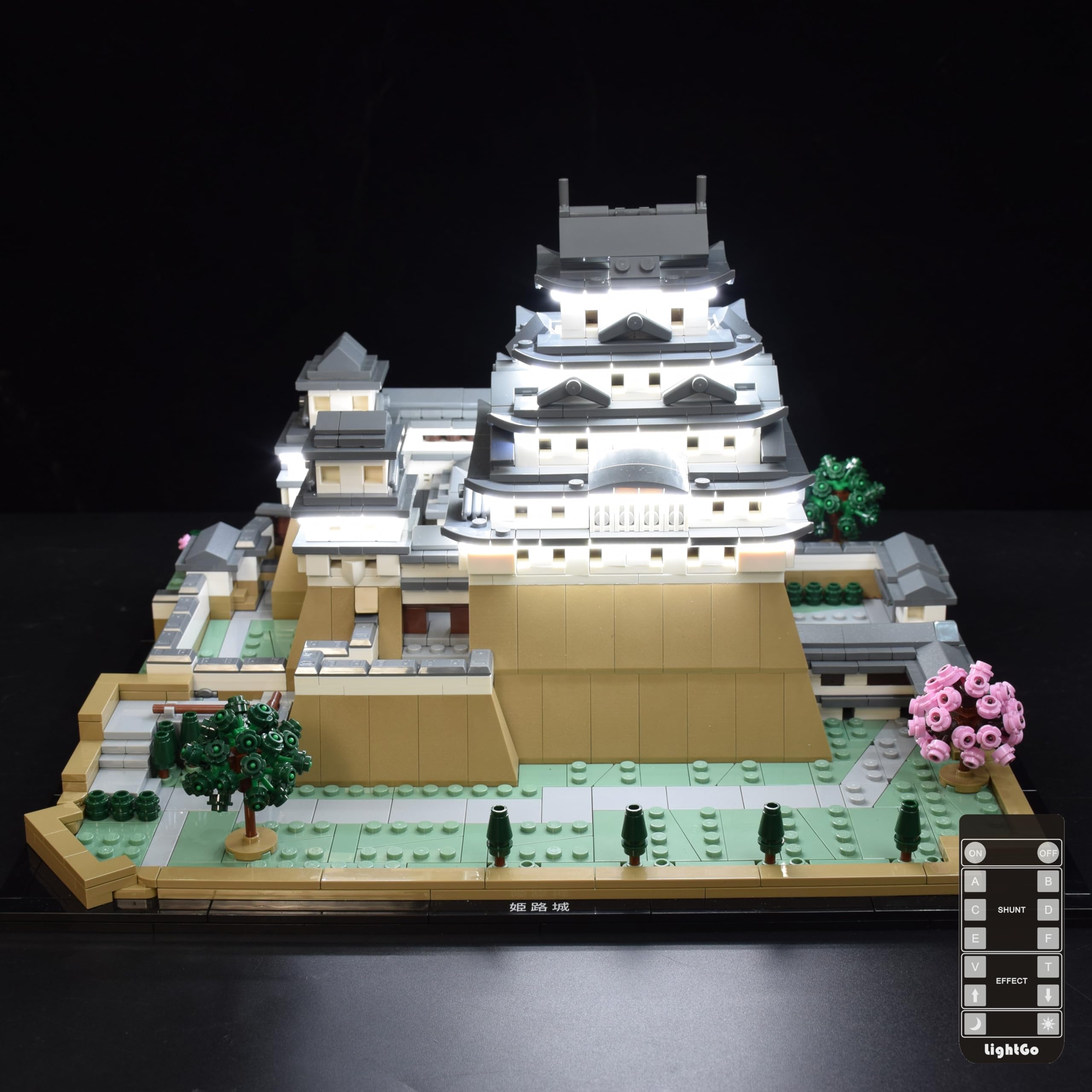 LED Lighting Kit for Lego 21060 Himeji Castle Building Set - Remote Control Included (Not Include Lego Model) | Enhance Your Lego Display for Home Decor, Collections & Nighttime Showcase
