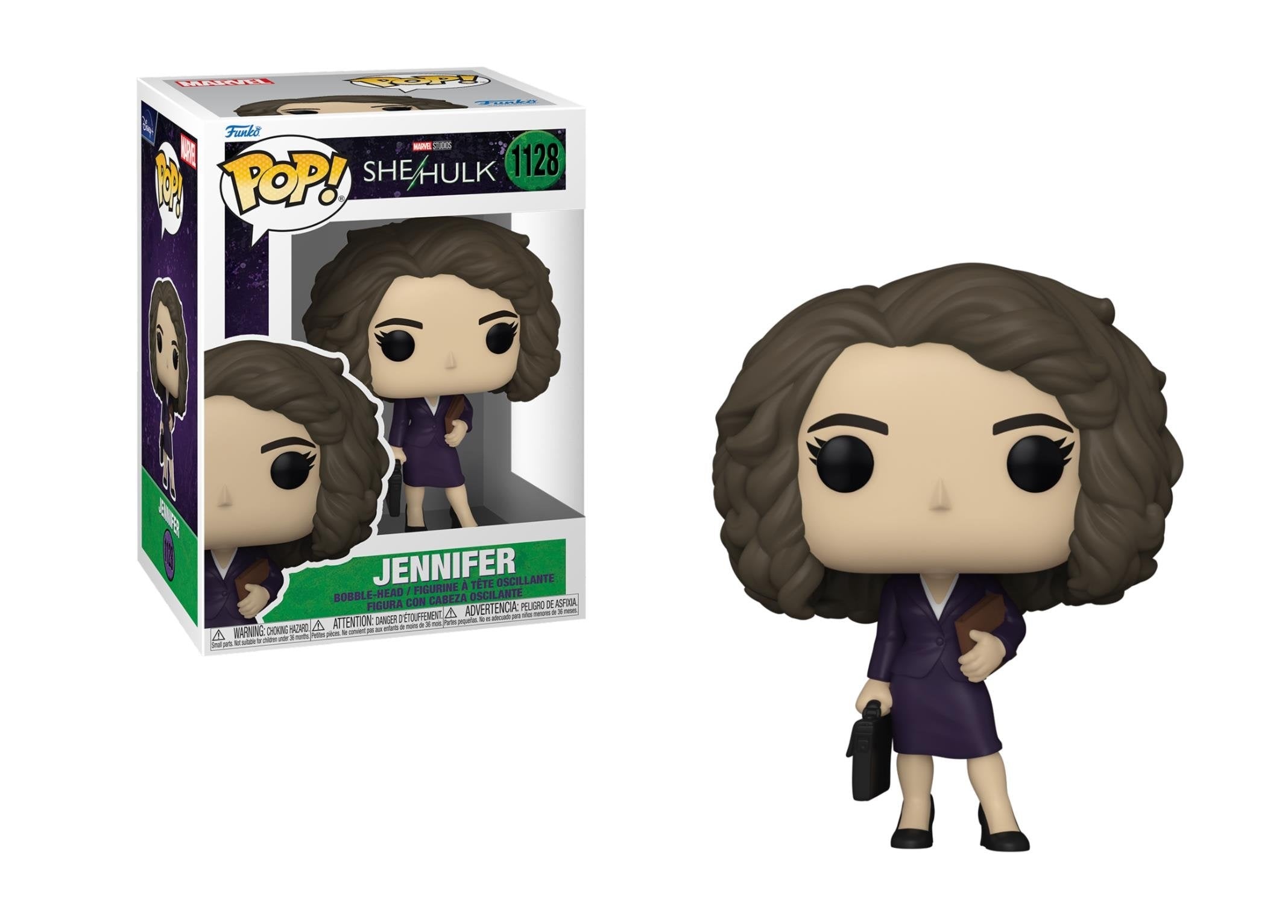 Funko Pop Marvel She-Hulk: Attorney at Law Vinyl Figure - 2022 Exclusive Collectible for Marvel Fans | Perfect for Display, Gifts, and Comic Book Collections