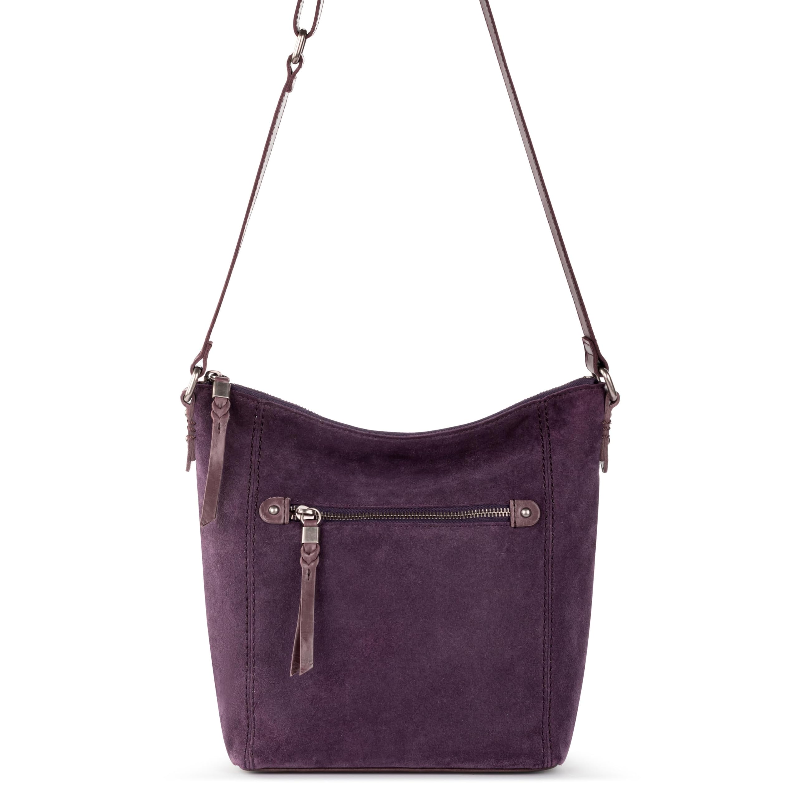 The Sak Ashland Crossbody Purse - Genuine Leather Handbag for Women with Adjustable Shoulder Strap - Perfect for Everyday Use, Work, Travel & Shopping