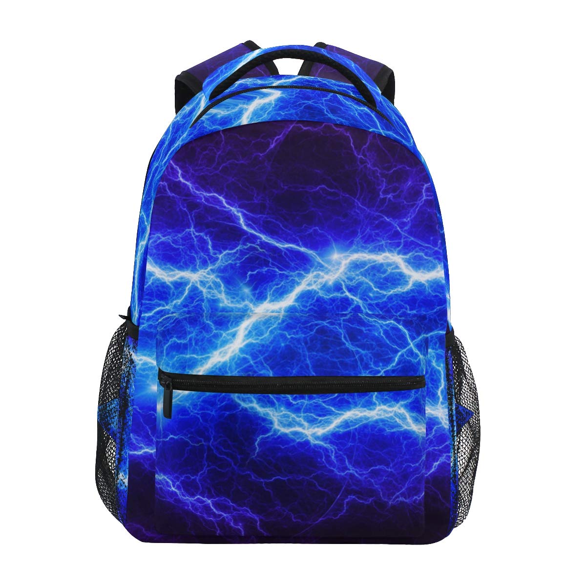Lightning Backpack for Boys & Girls - 14 Inch Laptop Backpack with Starry Lightning Pattern, Durable School Bookbag for Teens | Perfect for School, Travel & Daily Use