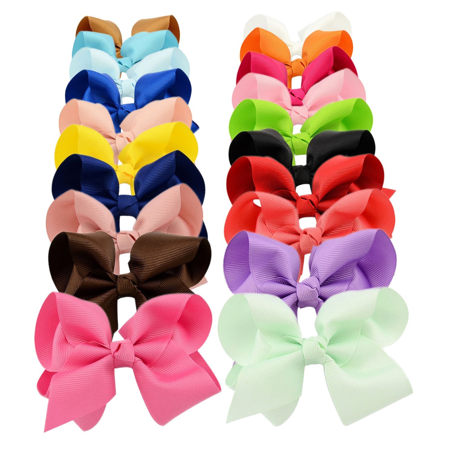 YOY Fashion Grosgrain Ribbon Headbands - 4