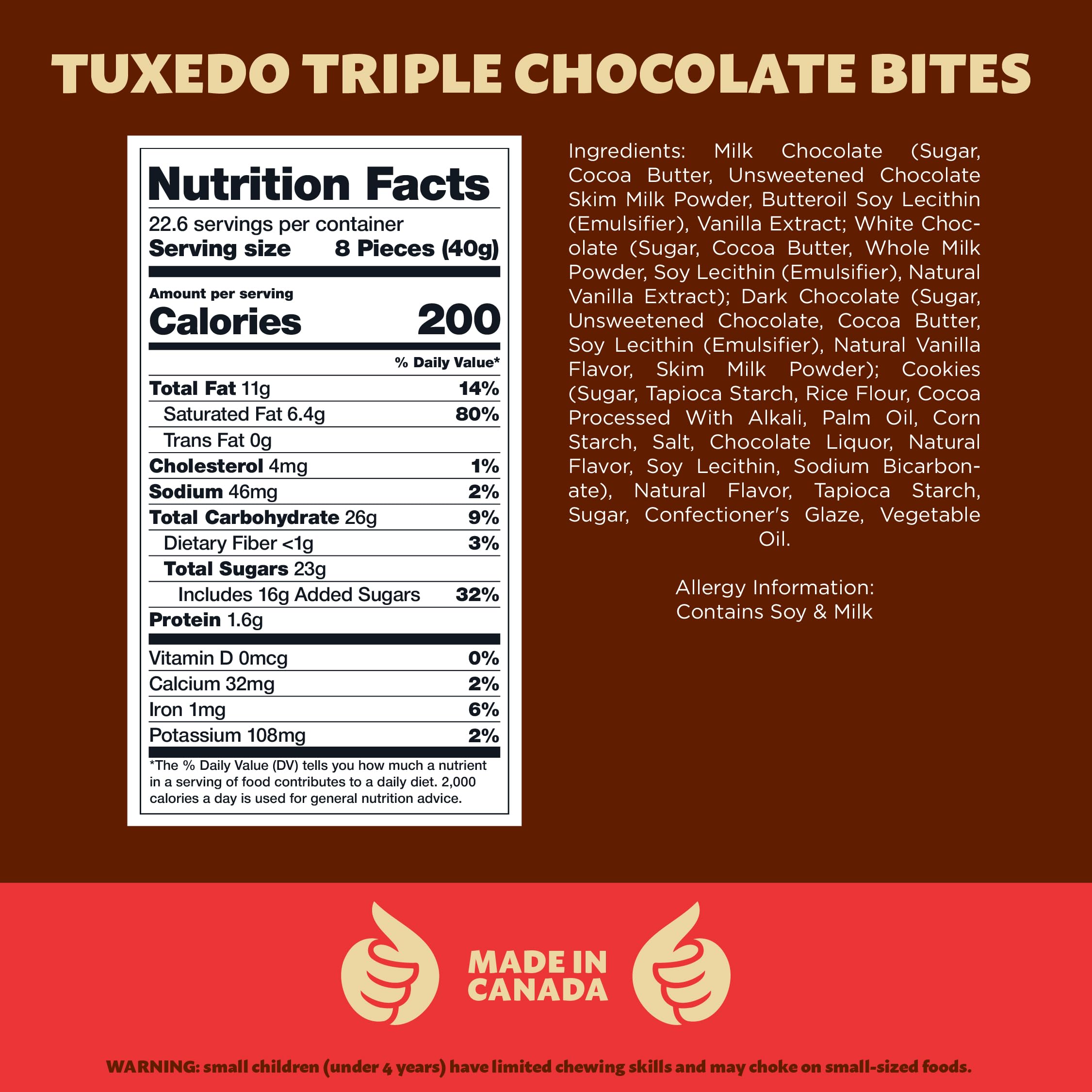 Delicious Triple Chocolate Cake Balls Candy - Tuxedo Cake Inspired Gourmet Treats (2-Pound Pack) | Perfect for Parties, Gifts & Dessert Tables