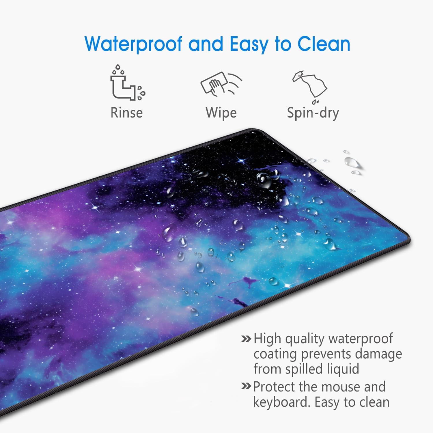 Premium XXL Gaming Mouse Pad with Coasters Set - 31.5