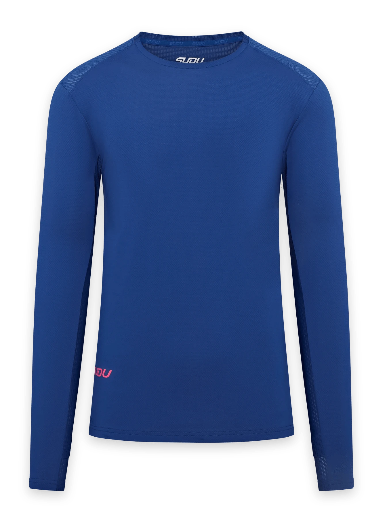 SRT LS 01 Long Sleeve Casual Shirt for Men - Dark Blue & Pink Striped Button Down Shirt - Perfect for Office, Date Night & Outdoor Activities