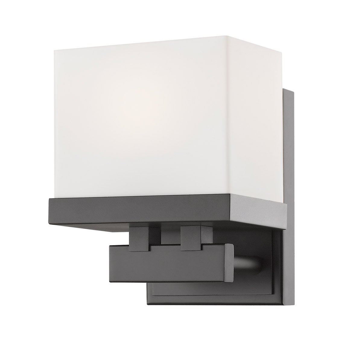 6 Inch Bronze Finish LED Bathroom Vanity Light - 8 Watts, Energy Efficient Steel Fixture for Modern Bathrooms & Powder Rooms