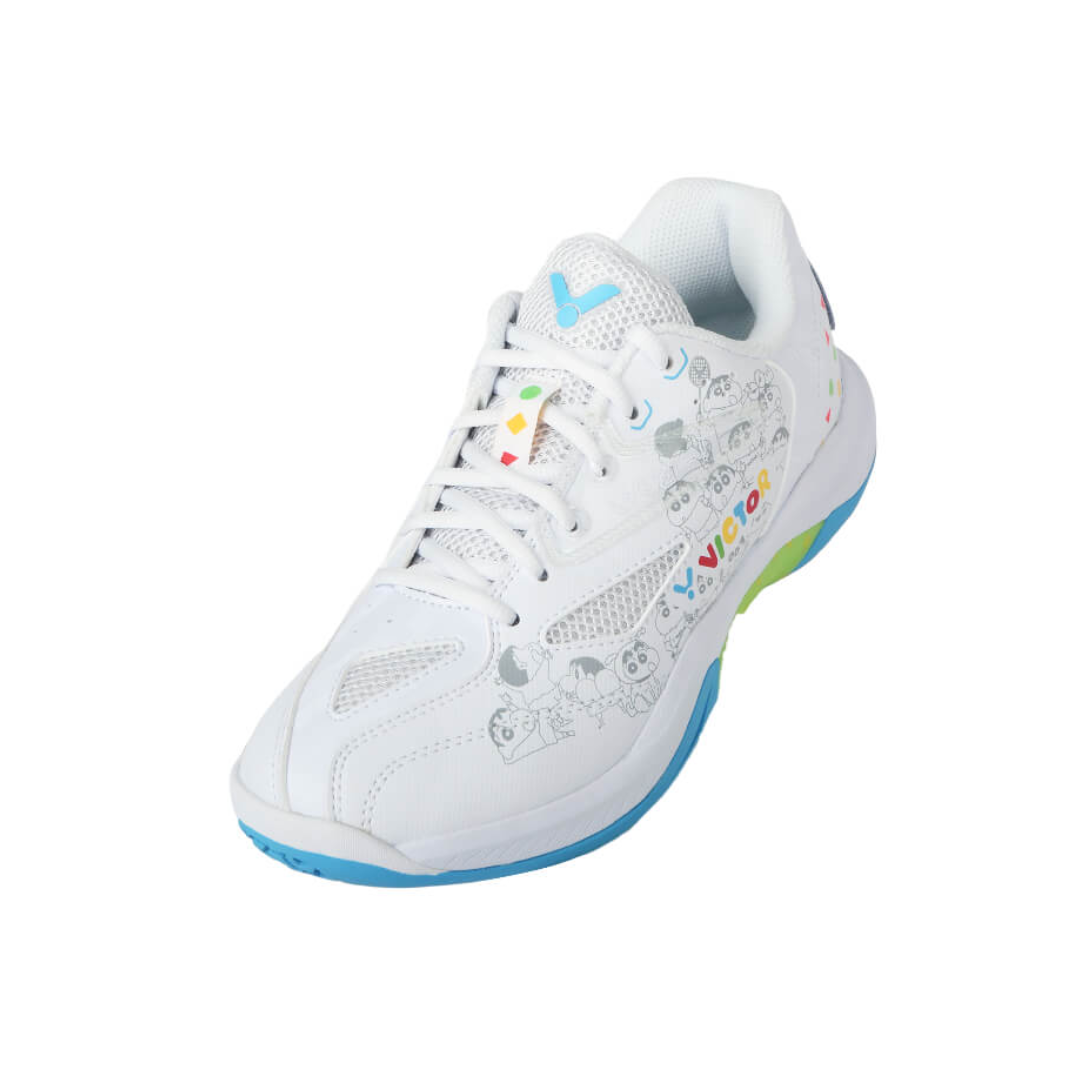Victor A39CS Crayon Shinchan Court Shoes for Kids - Anime Cartoon Character Sneakers for School, Play & Casual Wear