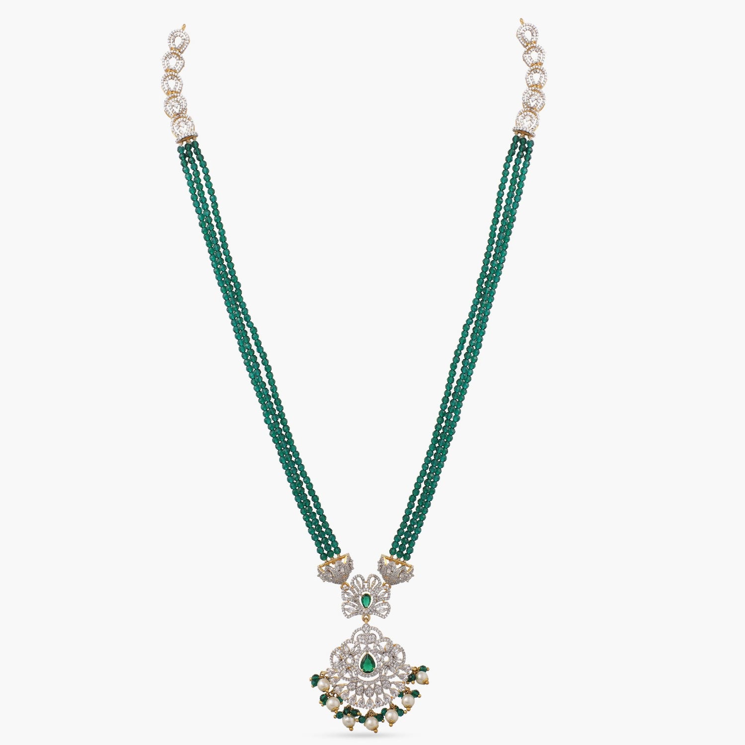 Amira Nakshatra CZ Necklace - Elegant Cubic Zirconia Pendant for Women | Perfect for Weddings, Parties & Special Occasions