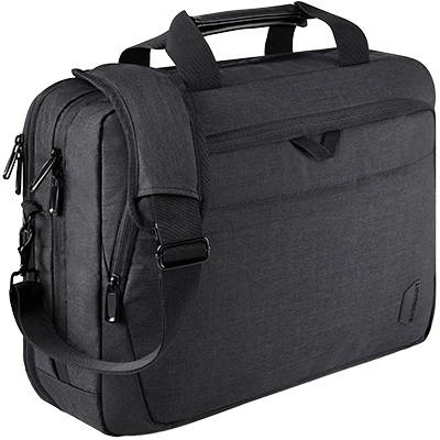 17.3 Inch Laptop Bag for Men & Women - Waterproof Business Backpack with USB Charging Port - Perfect for Work, Travel & College (Black)