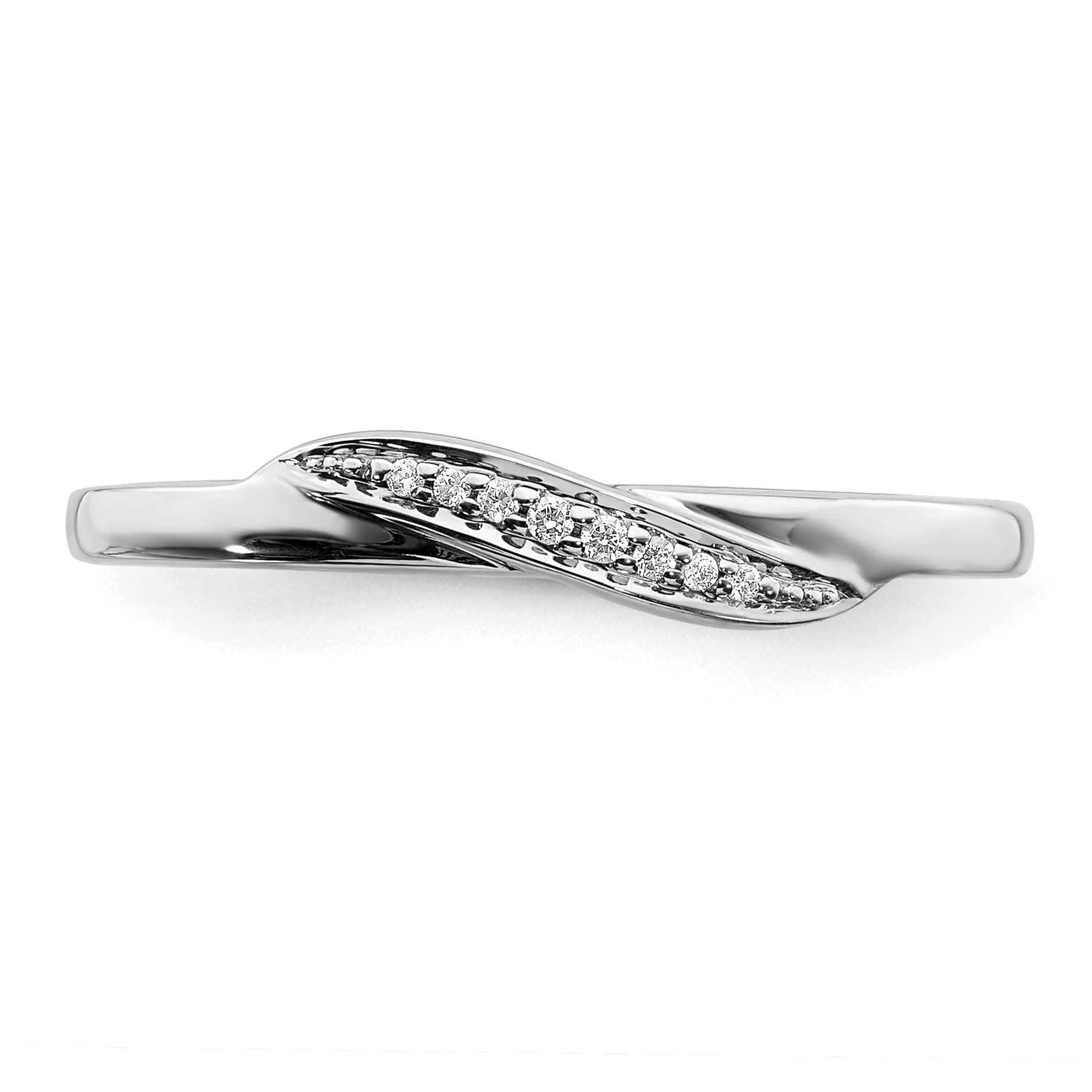 14K White Gold Diamond Ring for Women - Elegant Solitaire Engagement & Wedding Band - Perfect for Proposals, Anniversaries & Special Occasions