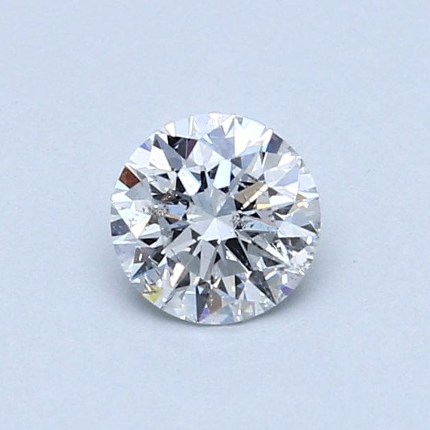 0.54 Carat D Color I1 Clarity Round Cut Diamond - Perfect for Engagement Rings & Fine Jewelry