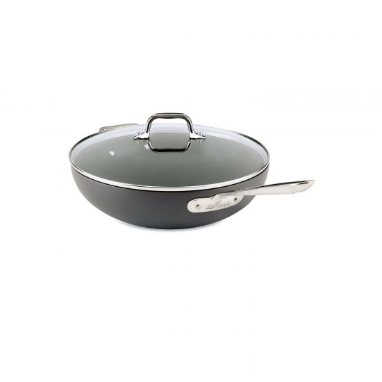 12-Inch Professional Chef Pan - Nonstick Frying Pan for Home Cooking, Stir Fry & Searing | Perfect for Gas, Electric & Induction Stoves