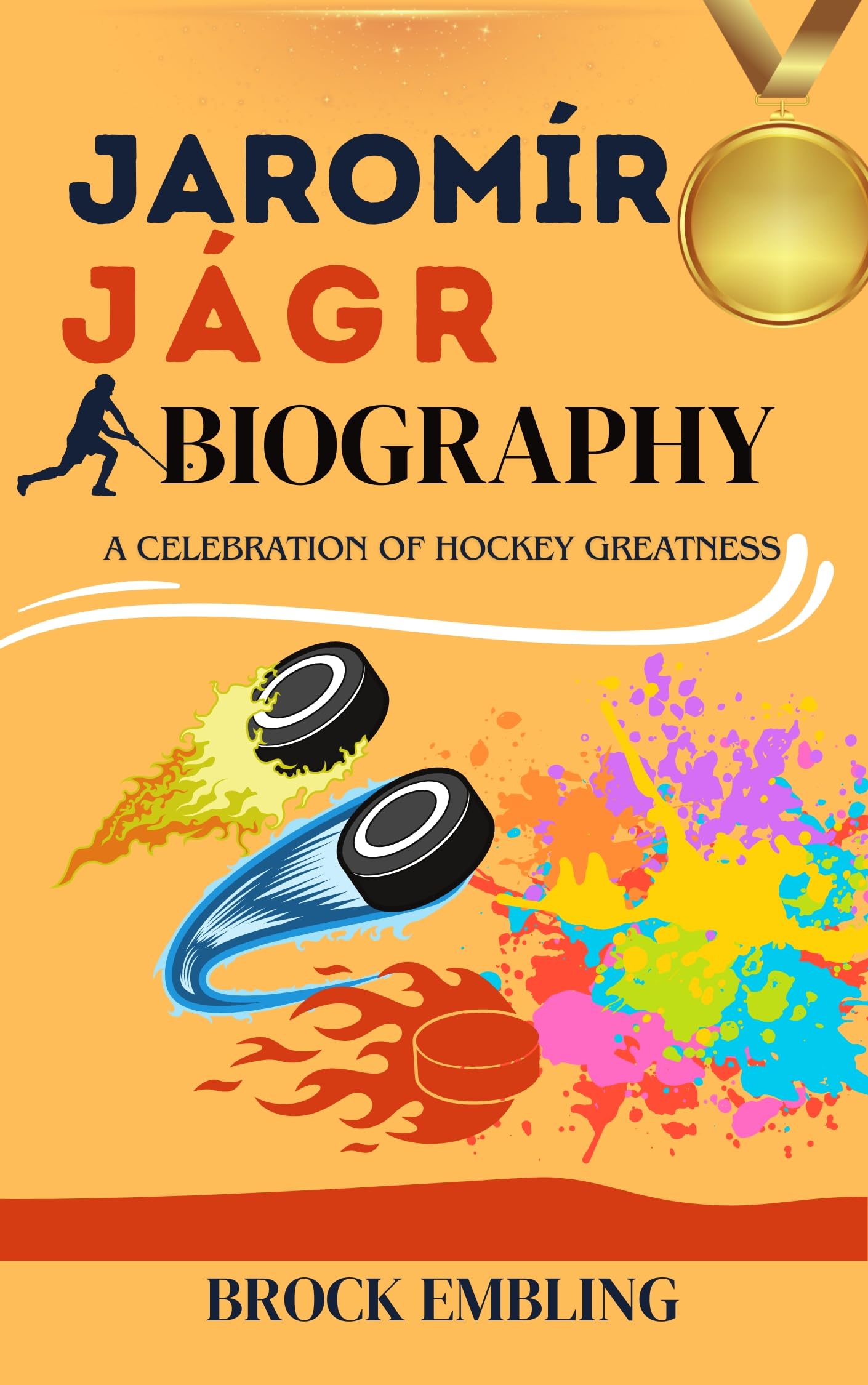 Jaromír Jágr Biography: The Legendary Hockey Career & Achievements - Perfect Gift for Hockey Fans & Sports Enthusiasts