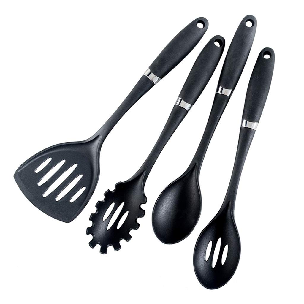 KAPOHU 4Pcs Nonstick Kitchen Utensil Set - Durable Spatula, Soup Spoon, Shovel for Cooking, Baking, and Frying - Perfect for Everyday Kitchen Use