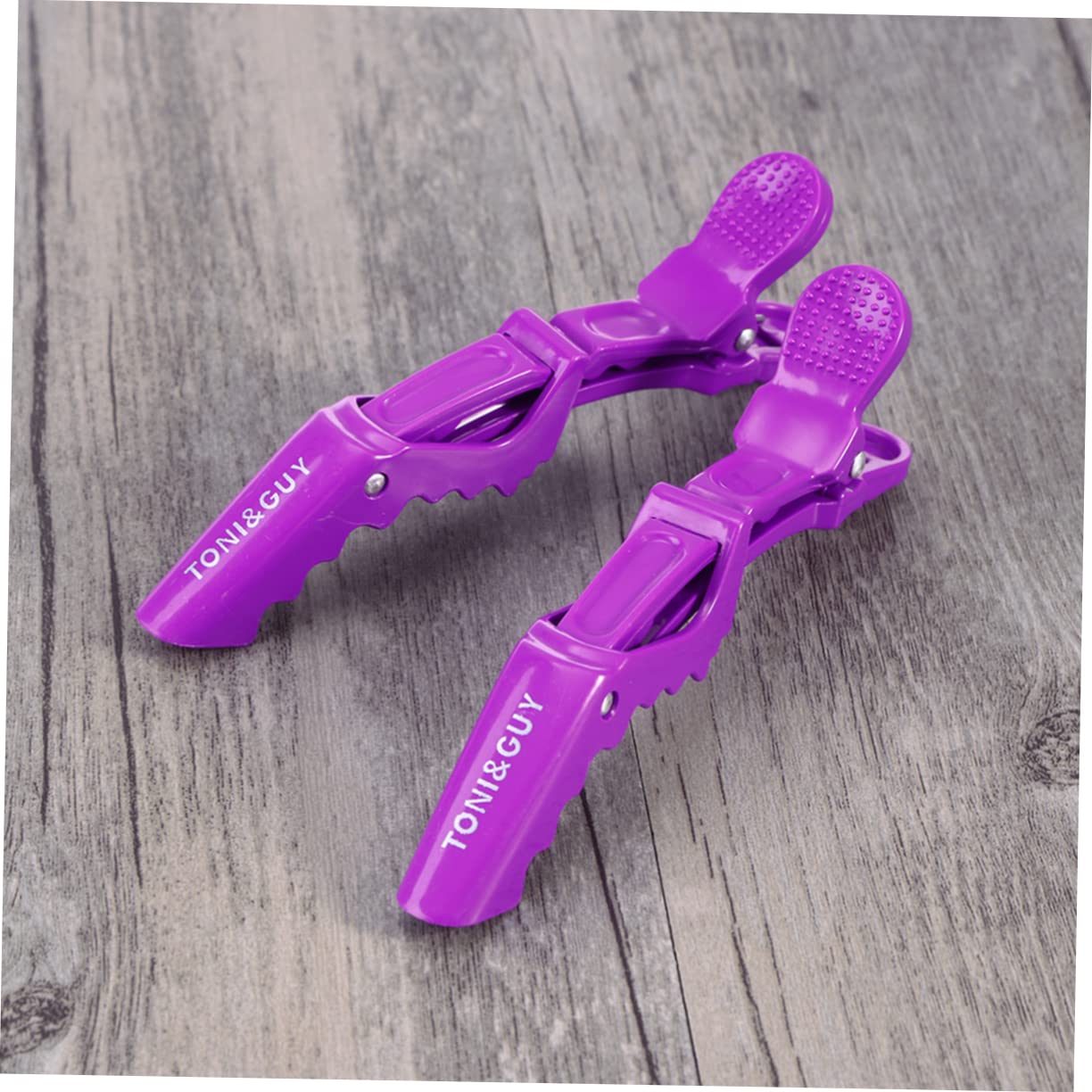 Beavorty 6 Pack Salon Hair Clips for Women - Durable Plastic Hairdressing Clips for Long & Short Hair - Perfect for Face Washing, Styling & Salon Use