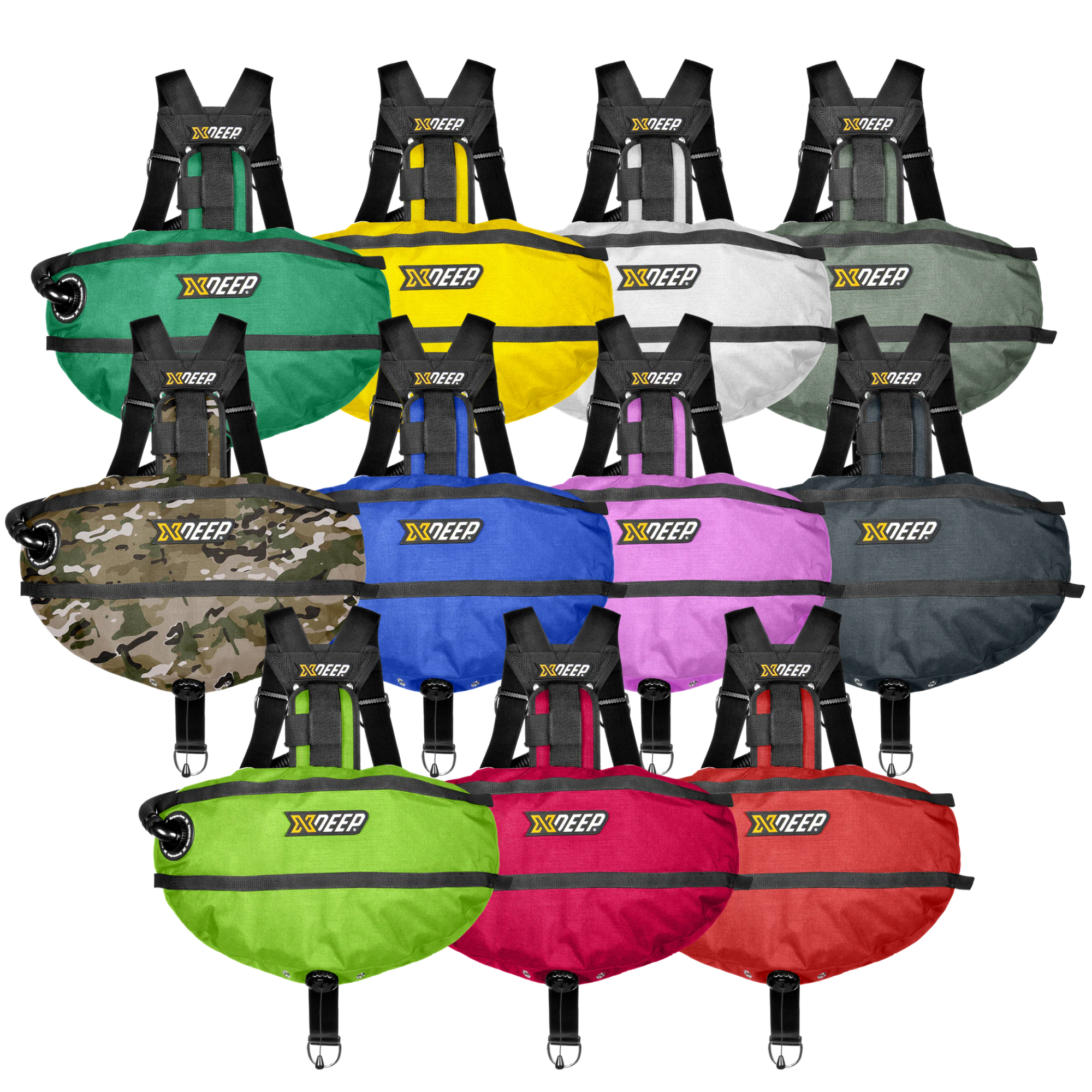 XDEEP Stealth 2.0 Classic Wing Only - Special Order Colors | Premium Scuba Diving BCD Wing for Professional Divers | Perfect for Deep Diving, Technical Diving & Underwater Exploration