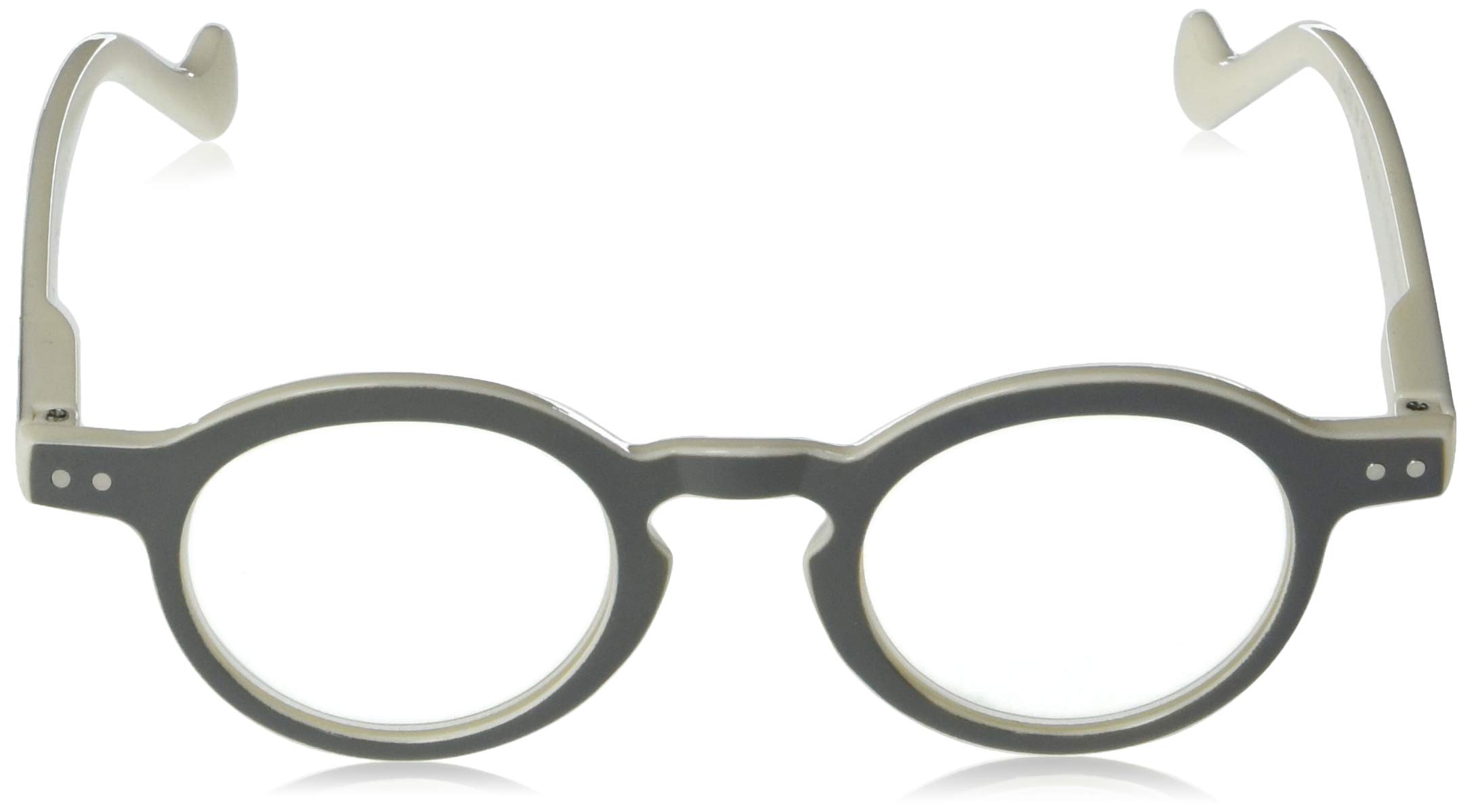 A.J. Morgan Oval Reading Glasses - Blue Light Blocking for Computer & Reading - Stylish Comfort for Office, Home & Travel Use
