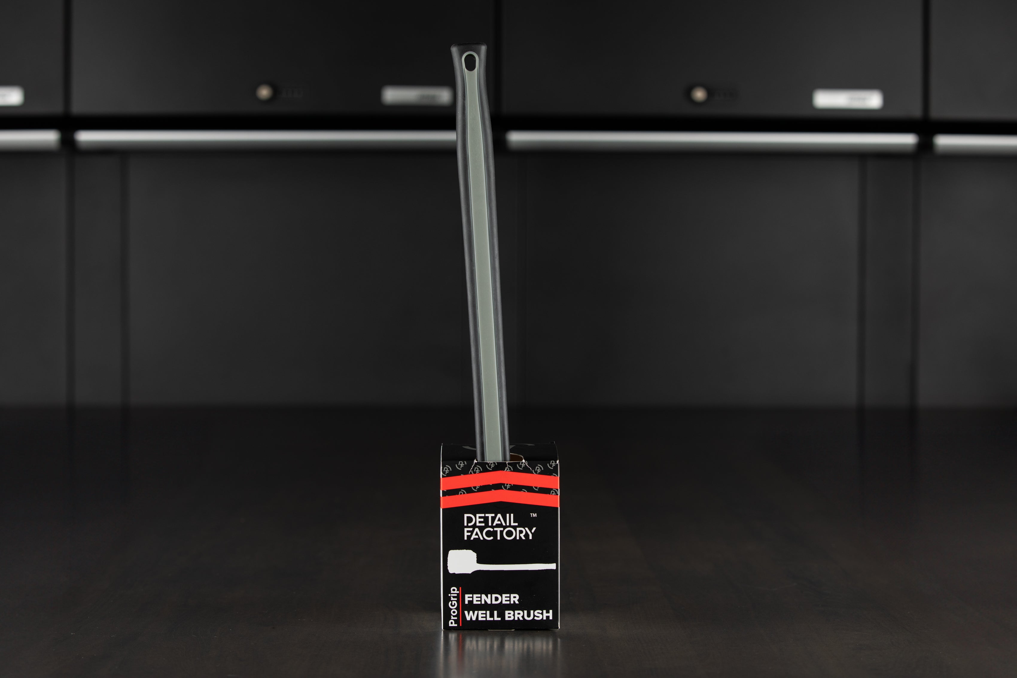 Detail Factory ProGrip Fender Well Brush - Premium Car Detailing Tool for Deep Cleaning Wheel Wells & Hard-to-Reach Areas - Perfect for Auto Enthusiasts & Professional Detailing