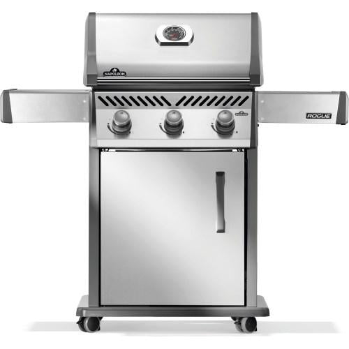 Napoleon Rogue 425 Premium Stainless Steel Grill - Outdoor BBQ Gas Grill for Backyard, Patio & Camping Cooking