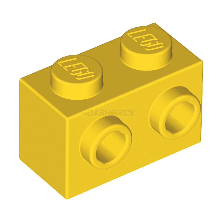 LEGO Brick 1x2 with Studs on One Side - Yellow (Part 11211) | Perfect for Building, MOC Creations & LEGO Architecture Projects