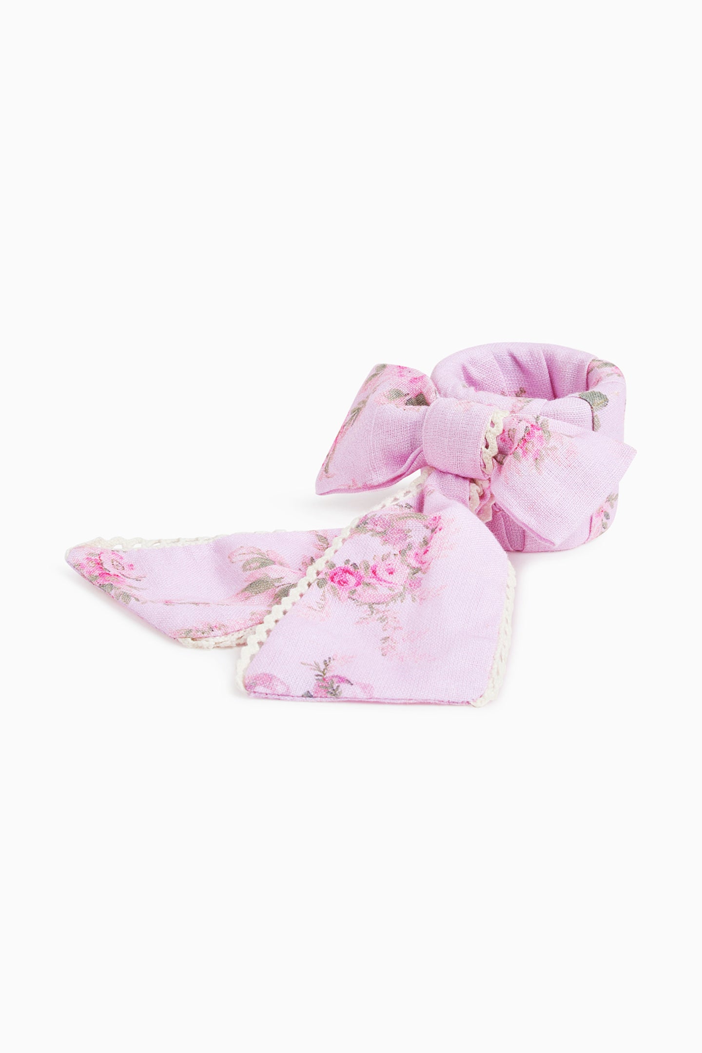 Elegant Bow Napkin Rings Set of 4 - Ballet Meadow Design for Wedding, Party & Holiday Table Decor - Perfect for Dining, Special Occasions & Gift Giving