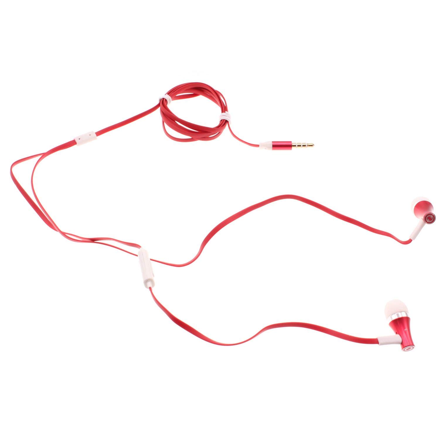 Premium Wired Earphones with Hi-Fi Sound & Built-in Mic - Metal In-Ear Headphones Compatible with Samsung Galaxy Tab S6 Lite 10.4 | Perfect for Gaming, Music & Hands-Free Calls