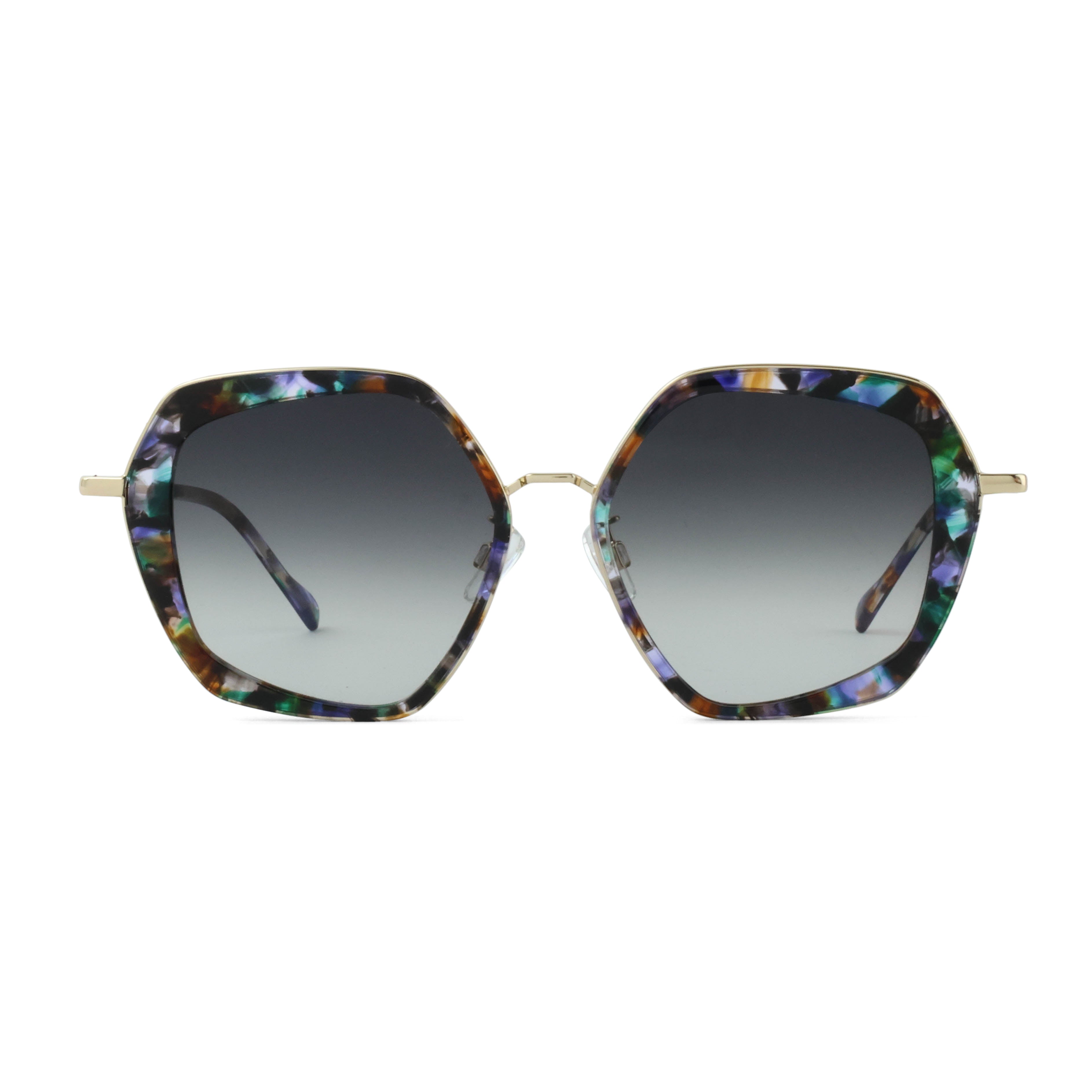 Jewel Tortoise - Gold/Brown Lens