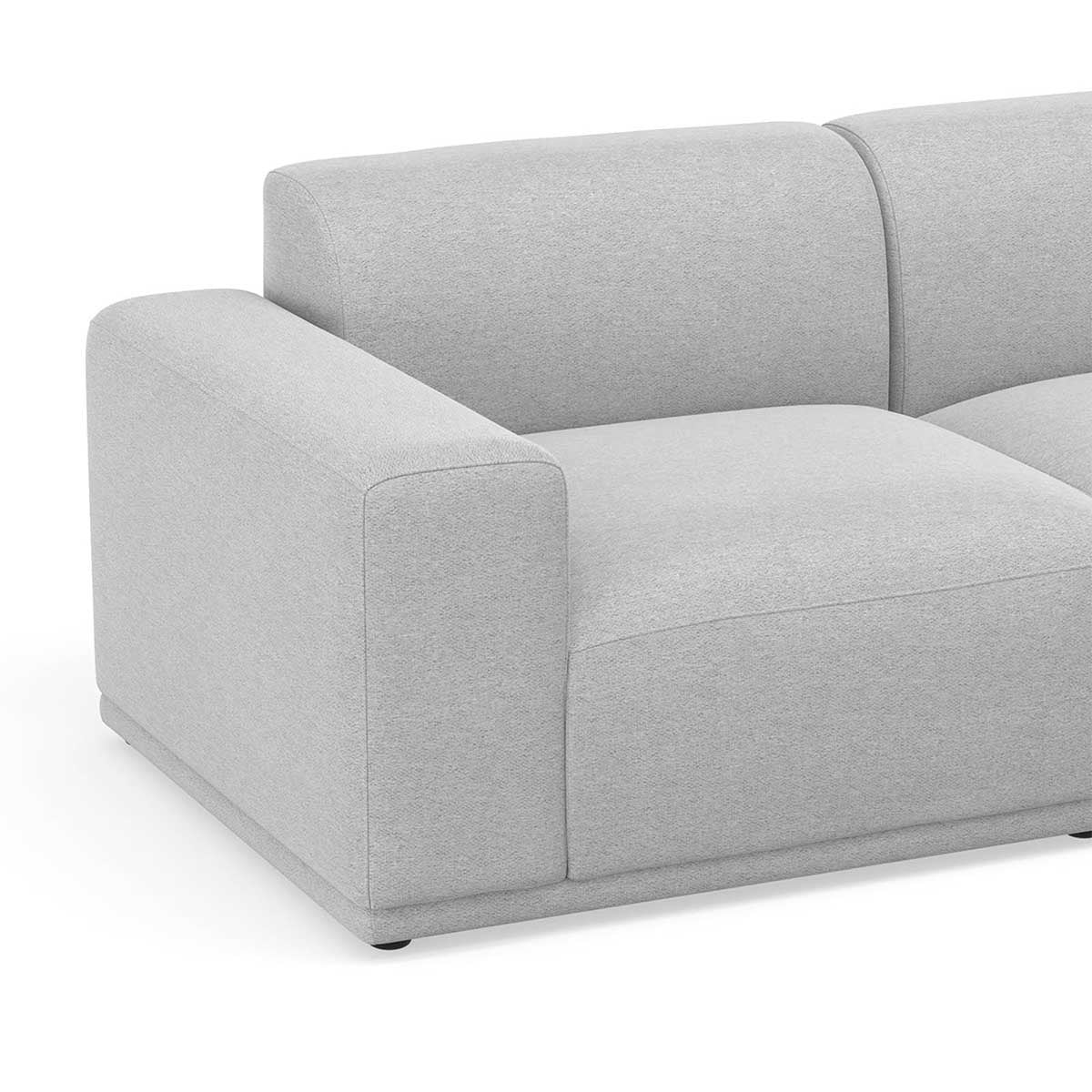 Bailey Fabric 2.5 Seater Modular Sofa - Modern Sectional Couch for Living Room, Lounge & Small Spaces | Comfortable & Stylish Home Furniture