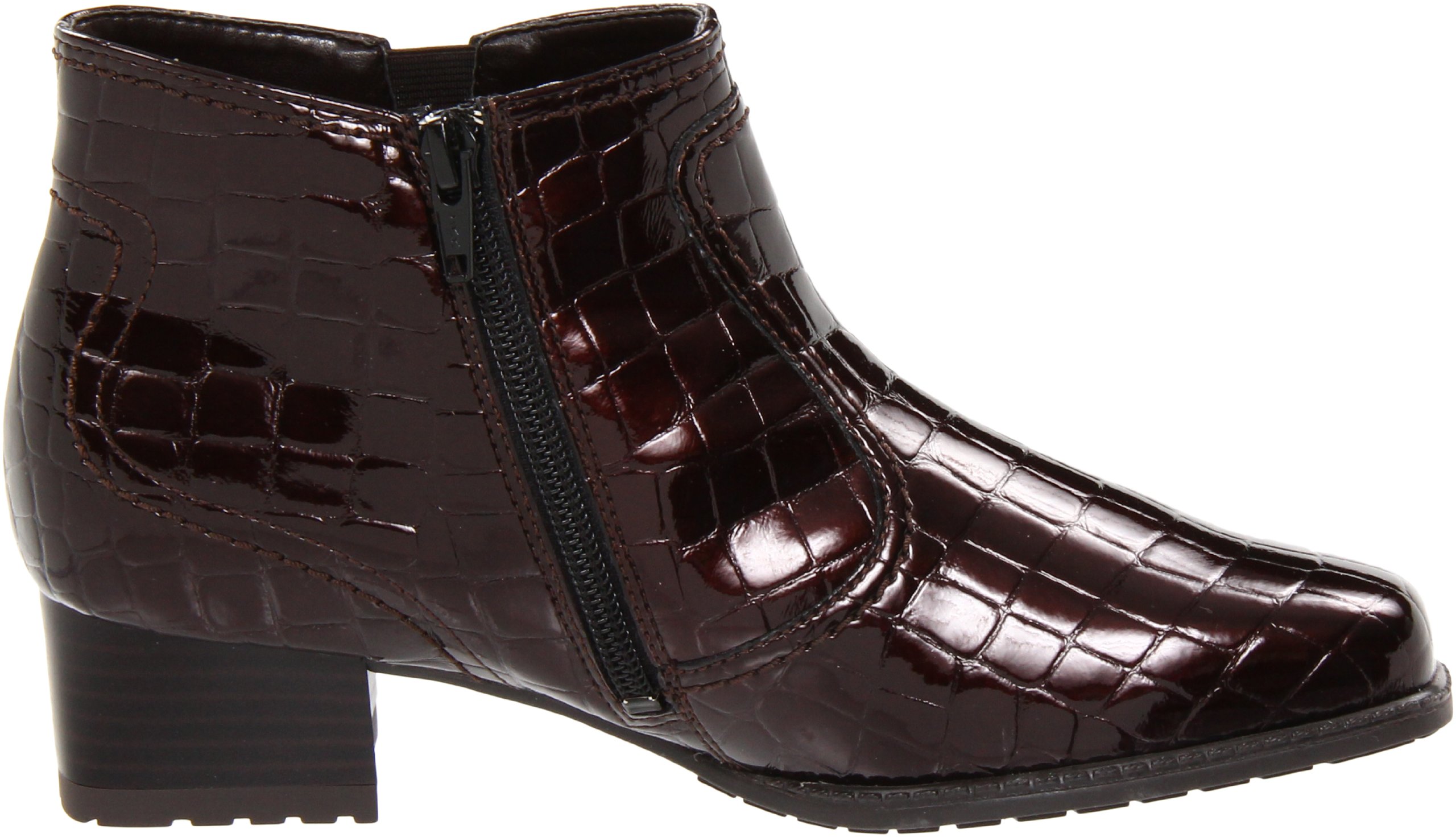 Ara Women's Gala Boots - Stylish Ankle Boots for Women, Comfortable & Fashionable Winter Boots with Chunky Heel - Perfect for Office, Party & Casual Outfits